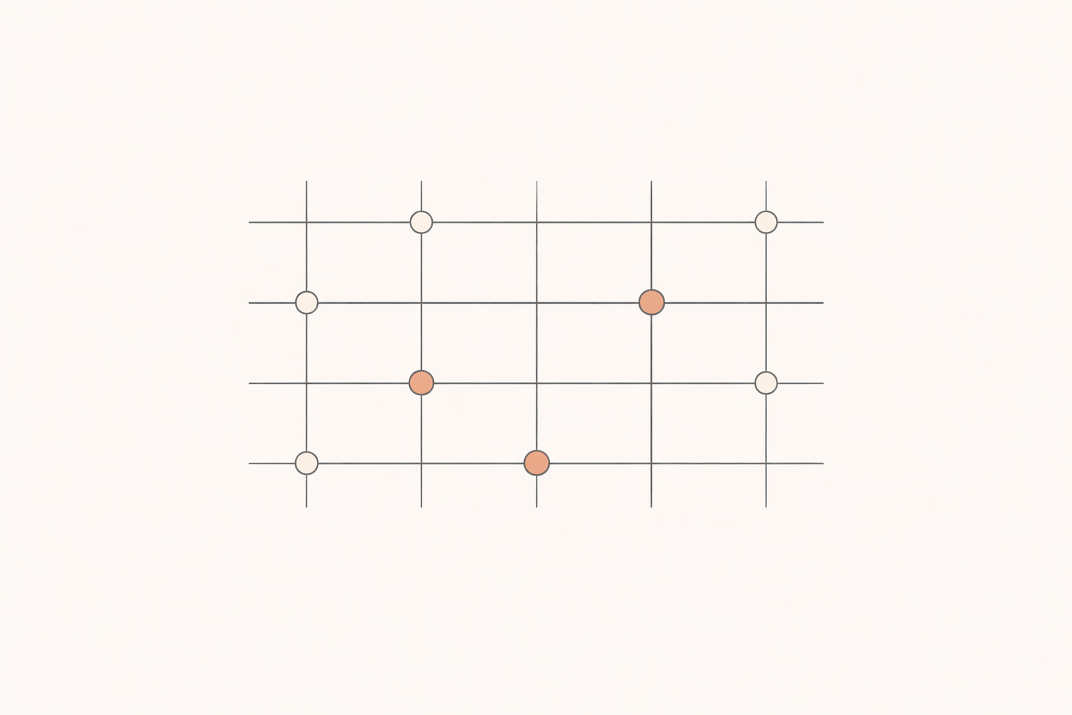 Mapa académico con nodos y conexiones para seguimiento del plan